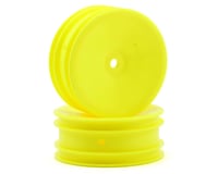 Team Associated 12mm Hex 2.2 Front Buggy Wheels (2) (B6) (Yellow)