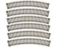 Atlas Railroad HO-Gauge Code 83 Snap-Track 15" Radius Curve (6)