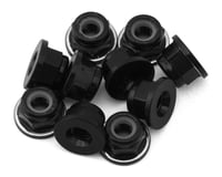 Avid RC 3mm Ringer Flanged Aluminum Locknut (Black) (10)