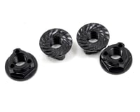 Avid RC Triad 4mm Light Weight Serrated Wheel Nut Set (4) (Black)