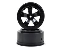 Avid RC Sabertooth Short Course Wheels w/3mm Offset (Black) (2) (SC5M)