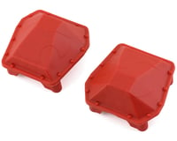 Axial SCX6 AR90 Differential Covers (Red) (2)