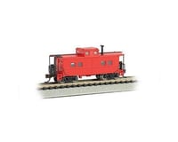Bachmann Unlettered NE Steel Caboose (Red) (N Scale)