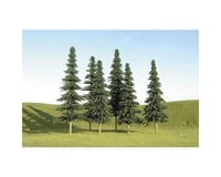 Bachmann Scenescapes Spruce Trees (9) (3-4")