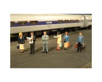 Bachmann SceneScapes Standing Platform Passengers (O Scale)