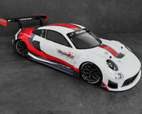 Bittydesign P-GT3R Pre-Painted 1/7 Supercar Body (White/Red)