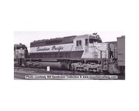 Bowser HO SD40 w DCC & Sound CPR Grey Maroon #5527