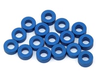 Team Brood 3x6mm 6061 Aluminum Ball Stud Washers Large Kit (Blue) (16)