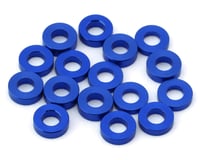 Team Brood 3x6mm 6061 Aluminum Ball Stud Washers Medium Kit (Blue) (16)