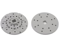 Team Brood B-Mag Drilled Magnesium Slipper Plates (2) (Associated B74)