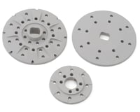 Team Brood B-Mag Drilled Magnesium Slipper Plates (3) (Associated B74)