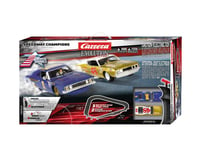 Carrera Speedway Champions Slot Car Track Racing Set w/Ford Torino Talladega &