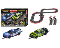 Carrera GO!!! Nascar Watkins Glen Duel Electric 1/43 Slot Car Racing Track Set