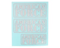 CEN American Force Decal (Silver)