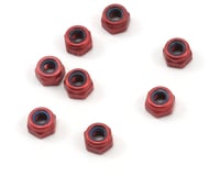 CRC 2-56 Aluminum Locknut (Red) (8)