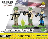 Cobi 35Pcs Hc Wwii  Us Army D-Day 1944