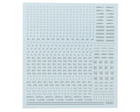 Mecha Decals 1/144 Ultra Premium Waterslide "Caution" Decal Sheet (Gray) (#1)