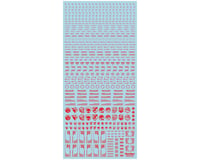 Mecha Decals 1/100 Ultra Premium Waterslide Decal Sheet (Red) (#4)