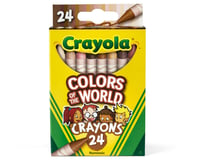 Crayola Llc Colors Of The World Washable Crayons (24)