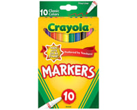 Crayola Llc Fine Line Markers (10)