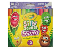 Crayola S/Scents 10Ct Bl Wh Sweet Mkr 24Pk