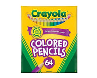Crayola 64 Ct Short Colored Pencils Kids Choice Colors