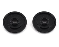 Custom Works Sprint Car Aluminum Wing Buttons (Black) (2)