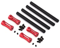 DragRace Concepts Screw Down Body Mount Set (Red) (4)