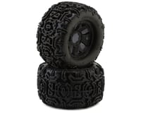 DuraTrax Warthog MT 3.8" Pre-Mounted Truck Tires (Black) (2)