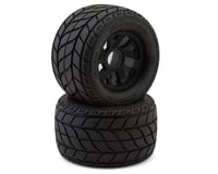 DuraTrax Bandito 2.0 1/8 3.8" Pre-Mounted Truck Tires (Black) (2)