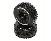DuraTrax SpeedTreads Breakaway Short Course Rear Tires w/12mm Hex (Black) (2)