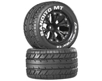 DuraTrax Bandito 2.8" Pre-Mounted Nitro Rear Truck Tires (Black) (2)