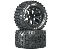 SCRATCH & DENT: DuraTrax Lockup MT 2.8" Pre-Mounted Monster Truck Tires (Black) (2) (C2 - Soft)