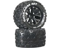 DuraTrax Sidearm MT 2.8" 2WD Mounted Rear C2 Tires, Black (2)