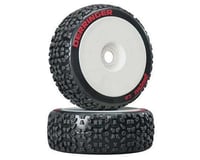 DuraTrax 1/8 Derringer Mounted Buggy Tires (White) (2)