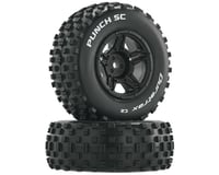 DuraTrax Punch SC 1/10 Mounted Slash Rear Truck Tires (Black) (2) (C2)