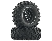 DuraTrax Showdown CR C3 Mounted 1.9" Crawler Tires (Black) (2)