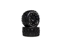 DuraTrax Lockup MT Belted 2.8" 2WD Rear Truck Tires (Black) (2) (0 Offset)