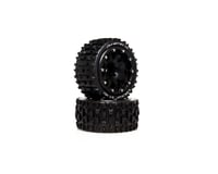 DuraTrax Lockup ST Belted 2.8" 2WD Truck Tires (Black) (2) (0.5 Offset)
