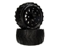 DuraTrax Hatchet MT Belted 2.8" 2WD Monster Truck Tires w/14mm Hex (Black) (2)