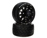 DuraTrax Bandito ST Belted 2.8" 2WD On-Road Truck Tires w/14mm Hex (Black) (2)