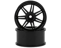 Mikuni Gnosis GS5 6-Split Spoke Drift Wheels (Black) (2)