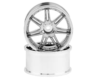 Mikuni Gnosis GS5 6-Split Spoke Drift Wheels (Chrome Silver) (2)