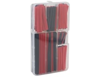 EcoPower Heat Shrink Tubes w/Plastic Case (Black & Red) (150)