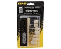 Enkay Precision Polishing Felt Bob Set (7) (1/8")