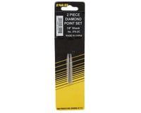 Enkay Diamond Point Bit Set (Cone Points) (2) (1/8")