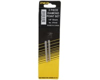 Enkay Diamond Point Bit Set (Wheel Points) (2) (1/8")