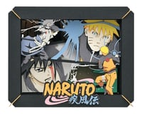 ENSKY PUZZLES Paper Theater® "Naruto" Sasuke & Naruto 3D Diorama Kit