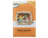 ENSKY PUZZLES Paper Theater® Wood Style "Pokémon" Cooking 3D Diorama Kit