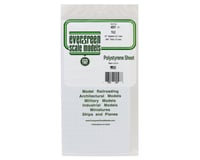 Evergreen Scale Models Polystyrene 1/2" Square Tile Sheet (6x12x0.04")